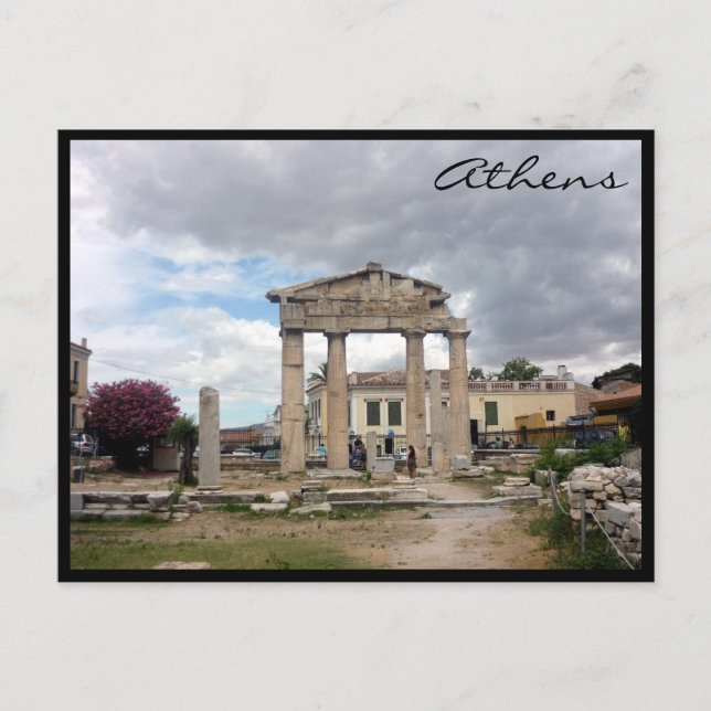 Carte Postale colonnes romaines (Devant)