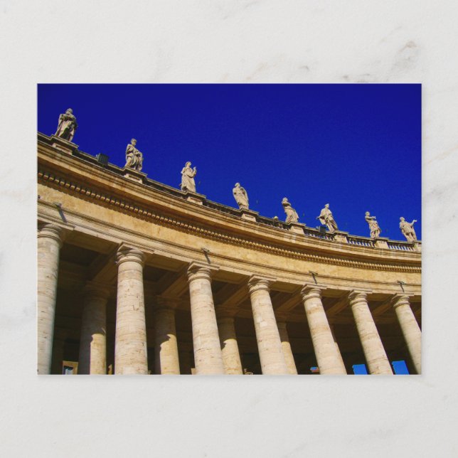 Carte Postale colonnes vaticanes (Devant)