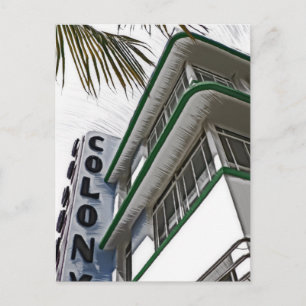 Carte Postale Colony Hotel, Miami