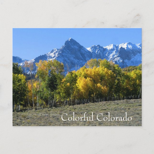 Carte postale Colorado (Devant)