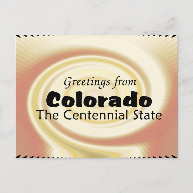 Carte Postale Colorado (Devant)