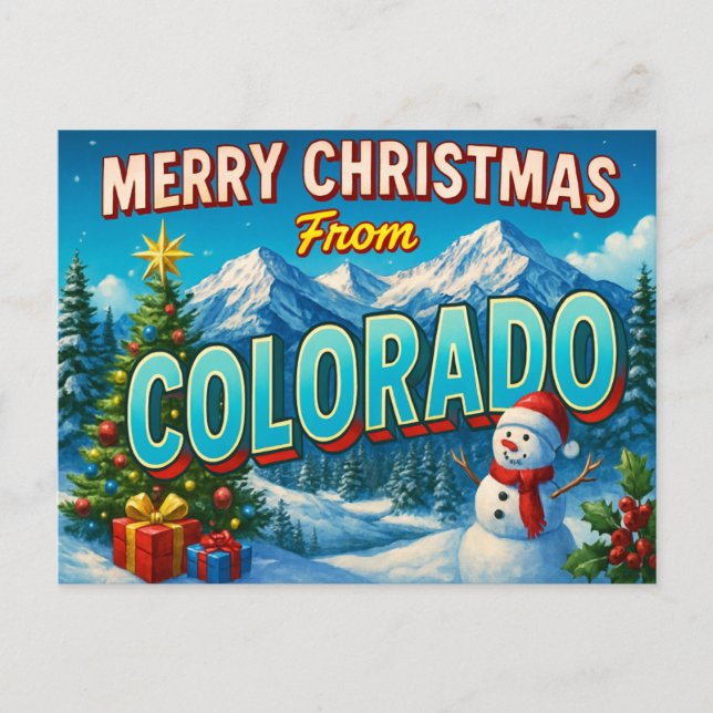 Carte postale Colorado (Devant)
