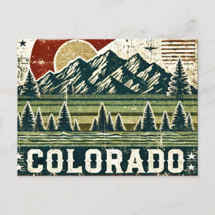 Carte Postale Colorado de Grunge