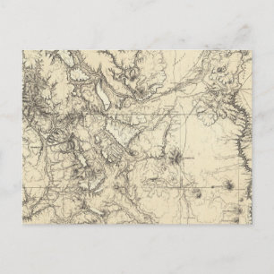Carte Postale Colorado et Nouveau-Mexique