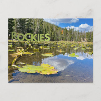 Carte Postale Colorado Lily Pad Roctains