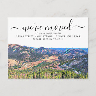 Carte postale Colorado Moving Faire-part