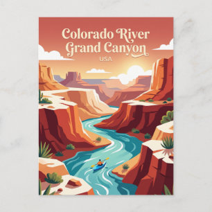 Carte Postale Colorado River Grand Canyon États-Unis