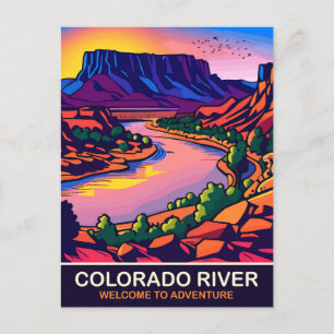 Carte Postale Colorado River, Travel