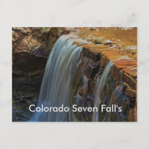 Carte Postale Colorado Seven Fall's POST CARD
