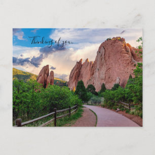 Carte Postale Colorado South Gateway Matin Penser À Vous