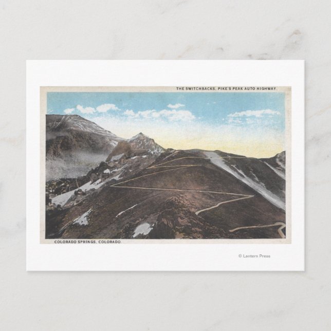 Carte Postale Colorado Springs, Colorado 4 (Devant)