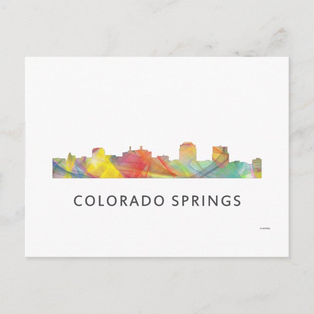 CARTE POSTALE COLORADO SPRINGS WB1 - (Devant)