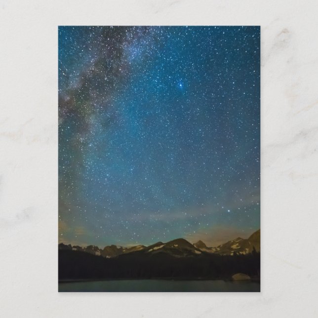 Carte Postale Colorado Voie Lactée Kinda Nuit (Devant)