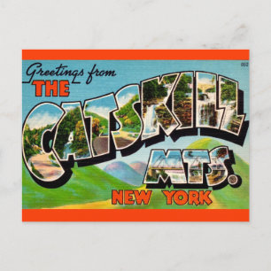 Carte Postale Coloré Catskill Mountains Salutations