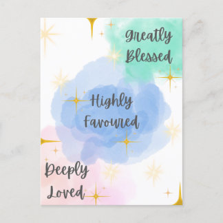 Carte Postale Coloré Vous