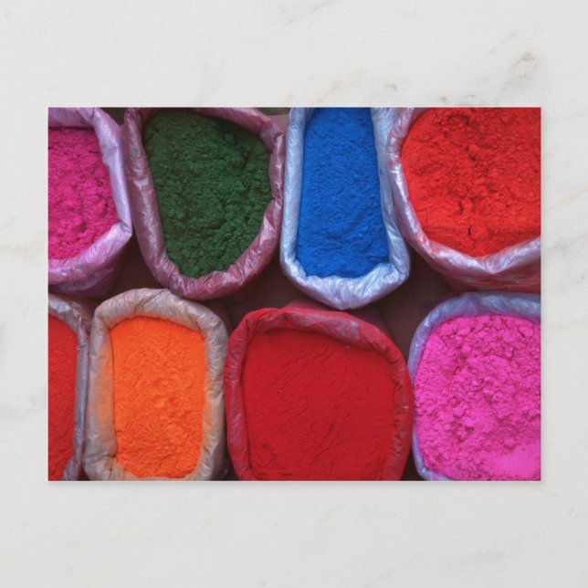 Carte Postale Colorés colorés (Devant)