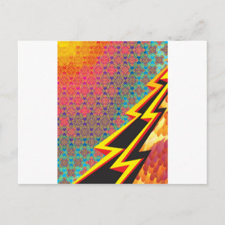 Carte Postale Colorful Pattern Creation "Flash Gordon"