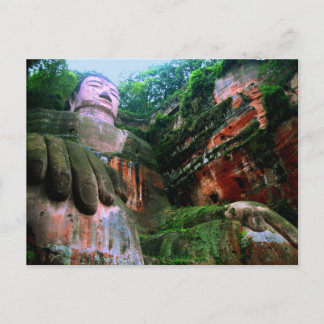 Carte Postale Colossal Le Shan Buddha