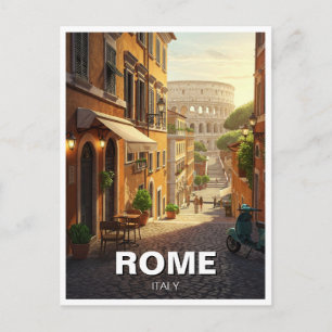 Carte Postale Colosseum de Rome Italie