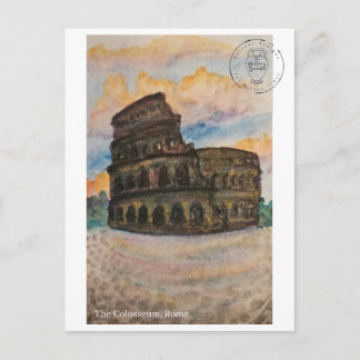 Carte Postale Colosseum Postcard