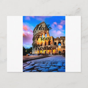 Carte postale Colosseum Roma