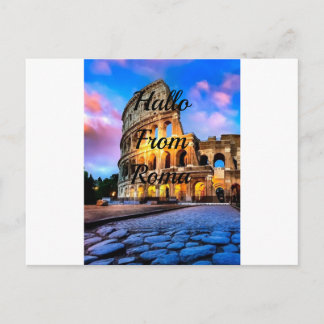 Carte postale Colosseum Roma