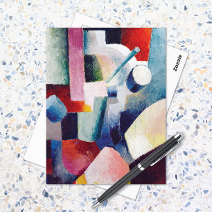 Carte Postale Coloured Forms 1914 August Macke