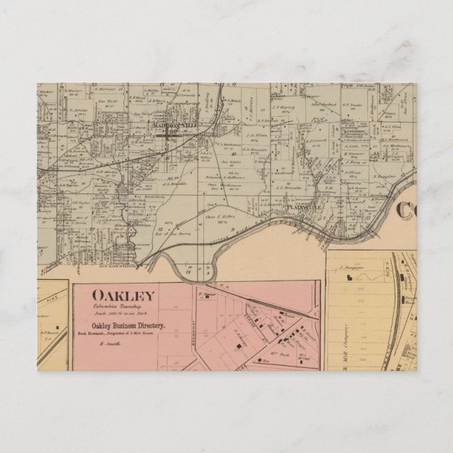 Carte Postale Columbia, Ohio (Devant)