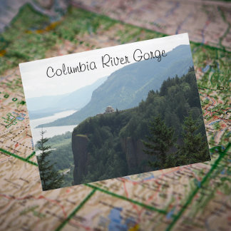 Carte Postale Columbia River Gorge Vista