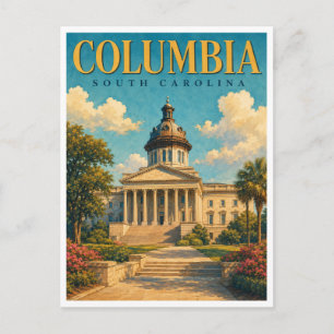 Carte Postale Columbia South Carolina State House GeoSaga