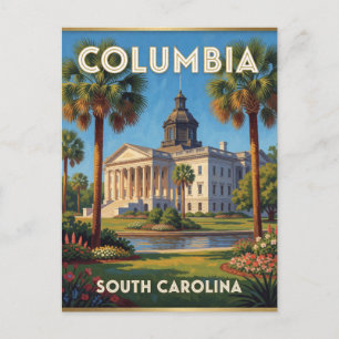 Carte Postale Columbia South Carolina State House Voyage 🌴