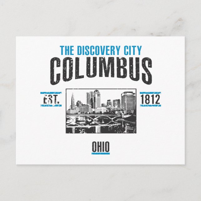 Carte Postale Columbus (Devant)