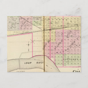 Carte Postale Columbus, Nebraska