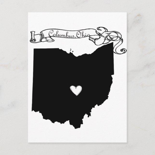 Carte Postale Columbus Ohio (Devant)
