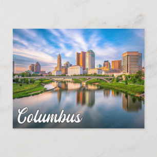Carte Postale Columbus, Ohio, États-Unis