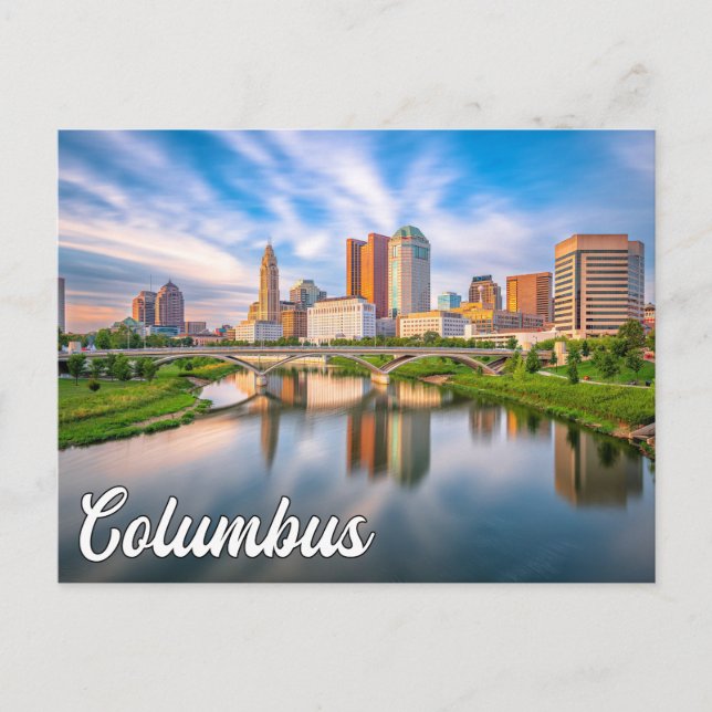 Carte Postale Columbus, Ohio, États-Unis (Devant)