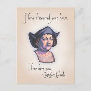 Carte Postale Columbus Votre Maison
