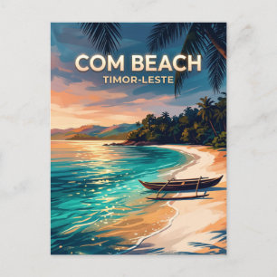 Carte Postale Com Beach Timor-Leste est traduit en