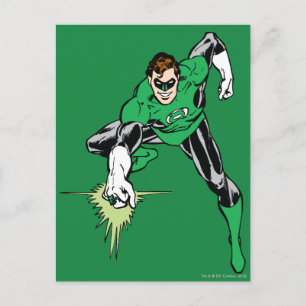 Carte Postale Combat de Green Lantern