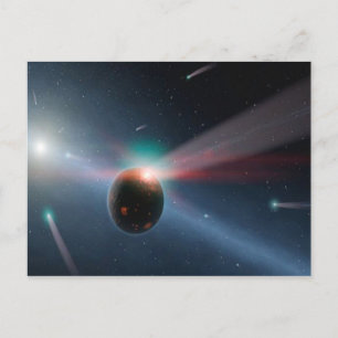 Carte Postale Comet Storm