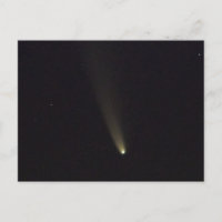 Comète NEOWISE dans le ciel nocturne