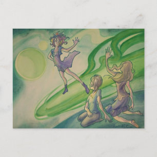 Carte Postale Comète Passerby