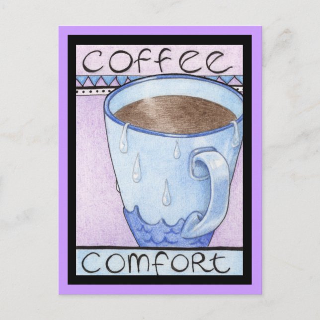 Carte postale Comfort Café (Devant)