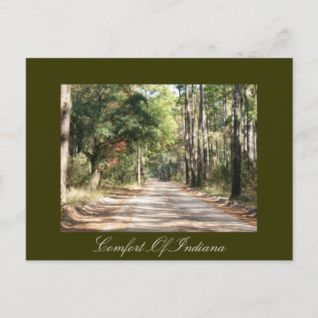 Carte postale Comfort of Indiana (Devant)