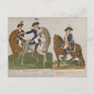 Carte Postale Commandant de l'armée et officier