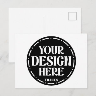 Carte Postale commande en gros de mugs avec logo d'entreprise