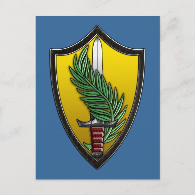 Carte Postale Commandement central américain (Devant)