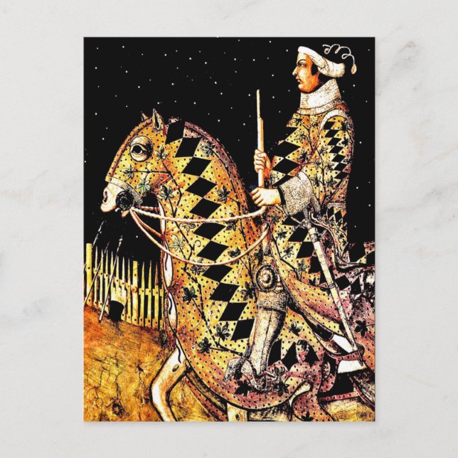 Carte postale : "Commander On Horseback" (Devant)