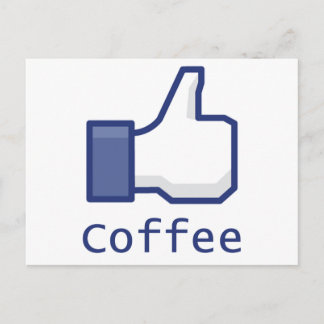 Carte Postale Comme du café