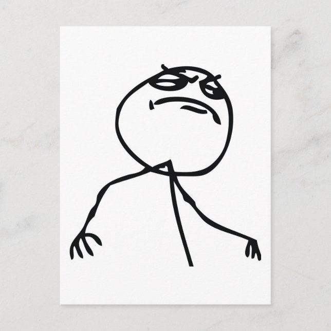 Carte Postale Comme un patron (Devant)